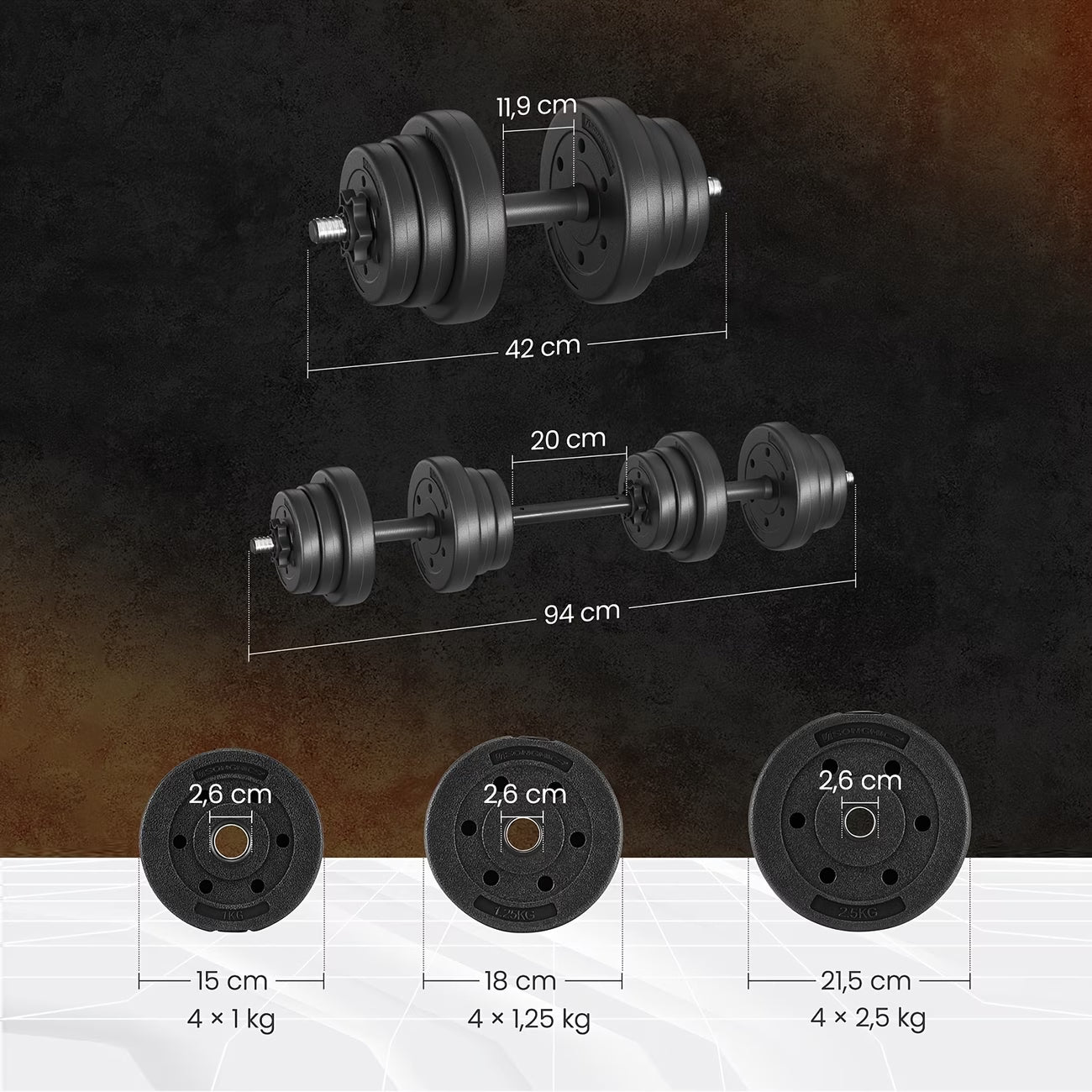 Maxx-Dumbells By Fitway